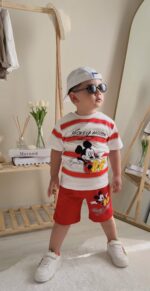 Yazlık mickey mouse alt üst takım