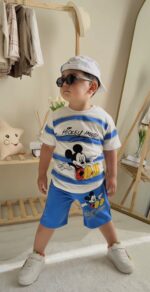 Yazlık mickey mouse alt üst takım - Görsel 2