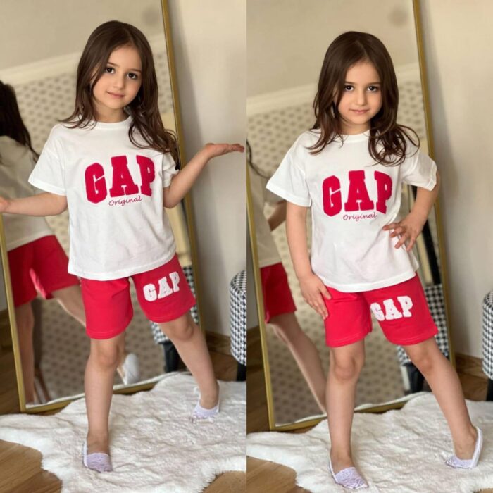 Yazlık kız çocuk alt üst takım - Görsel 1